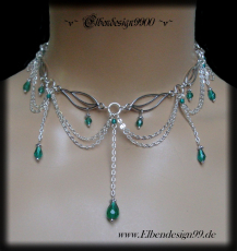 Collier ~Emerald Teardrop~