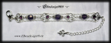 Armband ~Fleur de Lys~violett