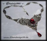 necklace ~Ruby Wings~