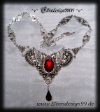 necklace ~Ruby Wings~